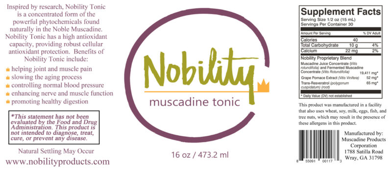 Nobility Muscadine Tonic Subscription - Image 4